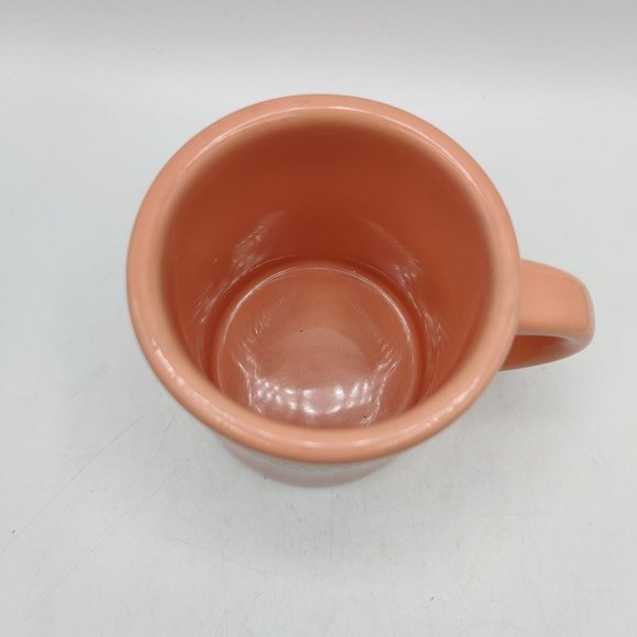 Life Is Good  Do What You Like Like What You Do Heavy Coffee Mug Orange 4" Tall - Picture 4 of 7